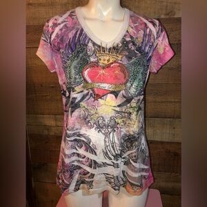 California Girls Y2K wings top